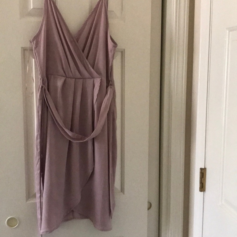 Tulip wrap dress